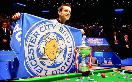 Mark Selby World Snooker Championship Leicester City 2016