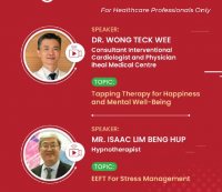 Webinar for Tapping For Stress Management with Isaac Lim