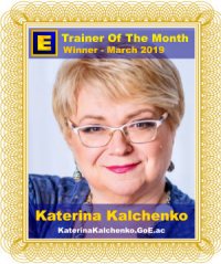 GoE Trainer of the Month - March 2019