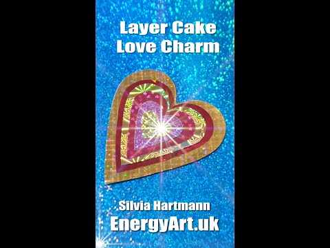 How To Make A Layer Cake Love Charm in 55 Seconds