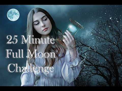 Full Moon 25 Minute Decluttering Challenge