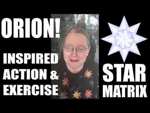 Orion! Inspired Action & Exercise - A Star Memory by Silvia Hartmann