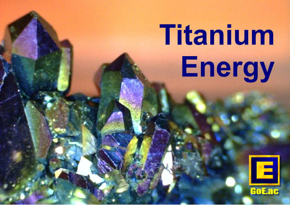 Gain more Titanium Energy with Modern Energy Tapping!