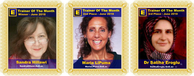 GoE Trainer of the Month - June 2018