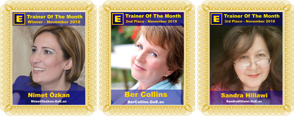 GoE Trainer of the Month - November 2018