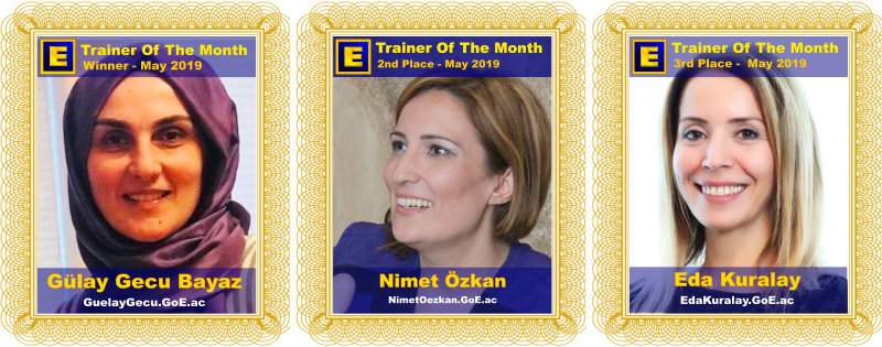 GoE Trainer of the Month - May 2019