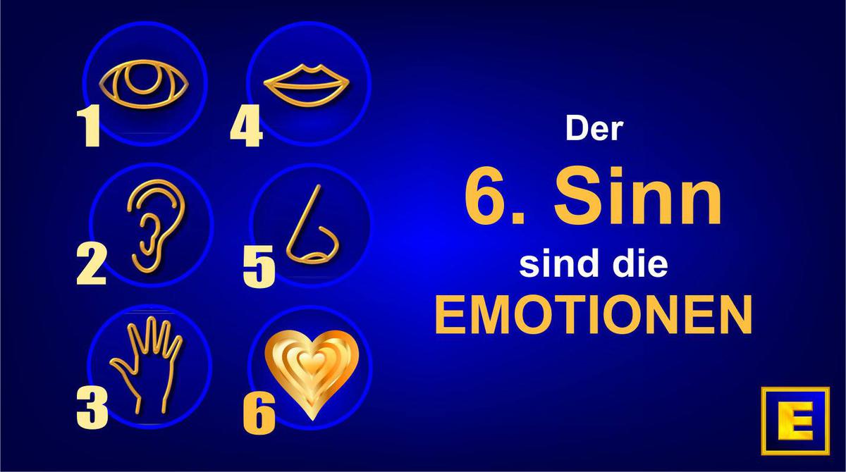 Der 6. Sinn sind die Emotionen!