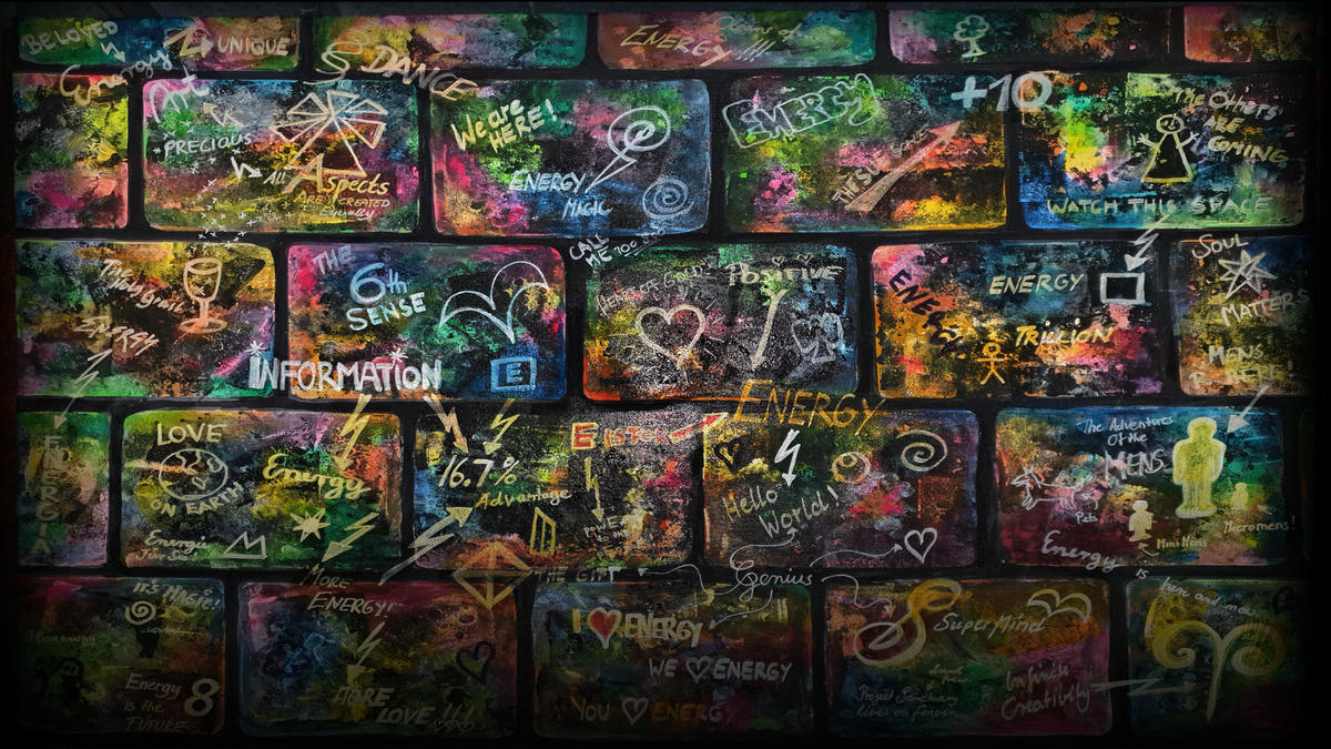 Graffiti Wonderwall Video Background
