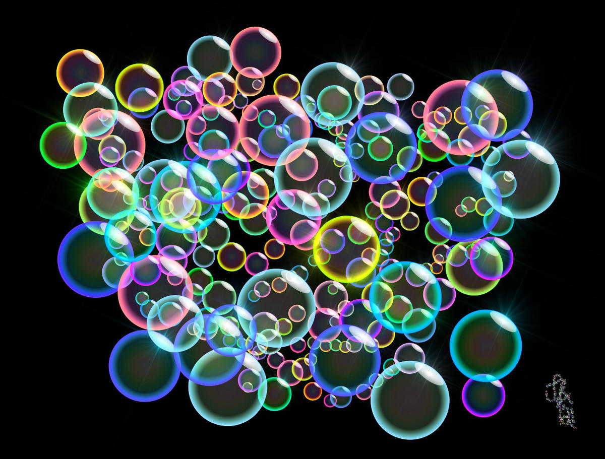 Happy Bubbles Make A Wish